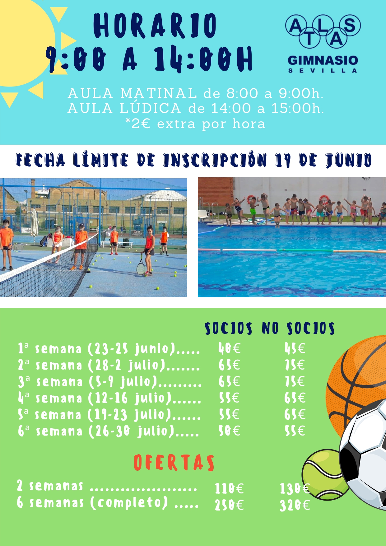 CAMPAMENTO DE VERANO 2021 Polideportivo Don Bosco